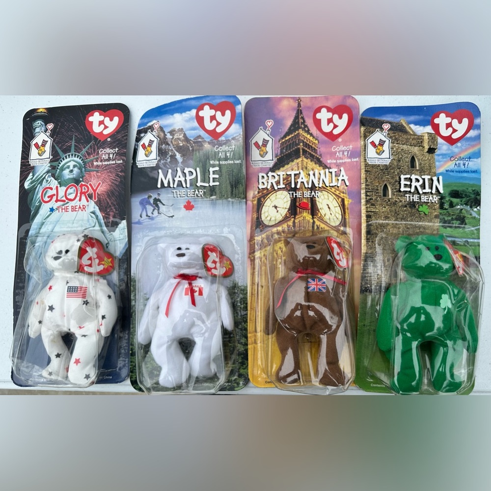 Vintage McDonald’s Beanie Baby Toys